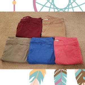 Lot of 5 Pixie Old Navy Pants